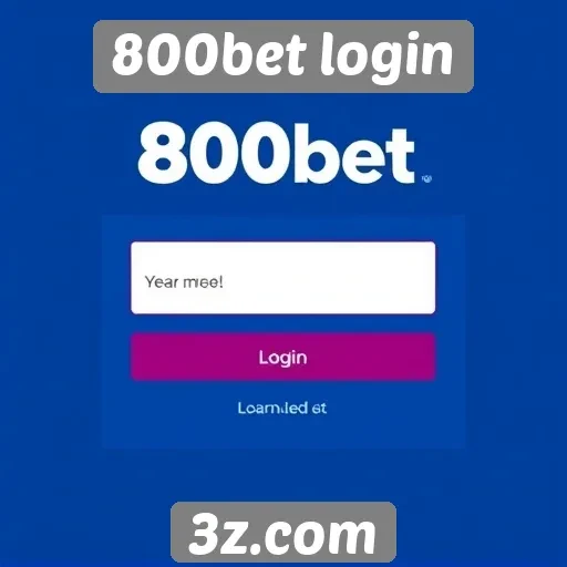 Experiência do usuário no 800bet login
